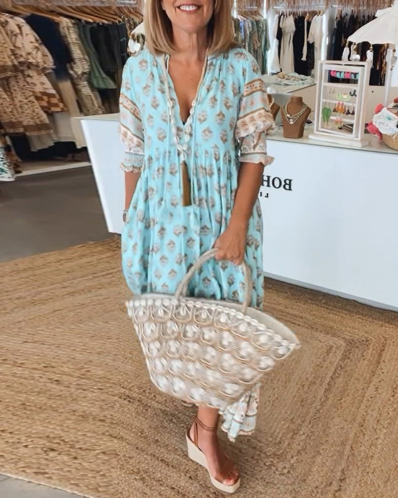 MP | Boho-chic maxi šaty