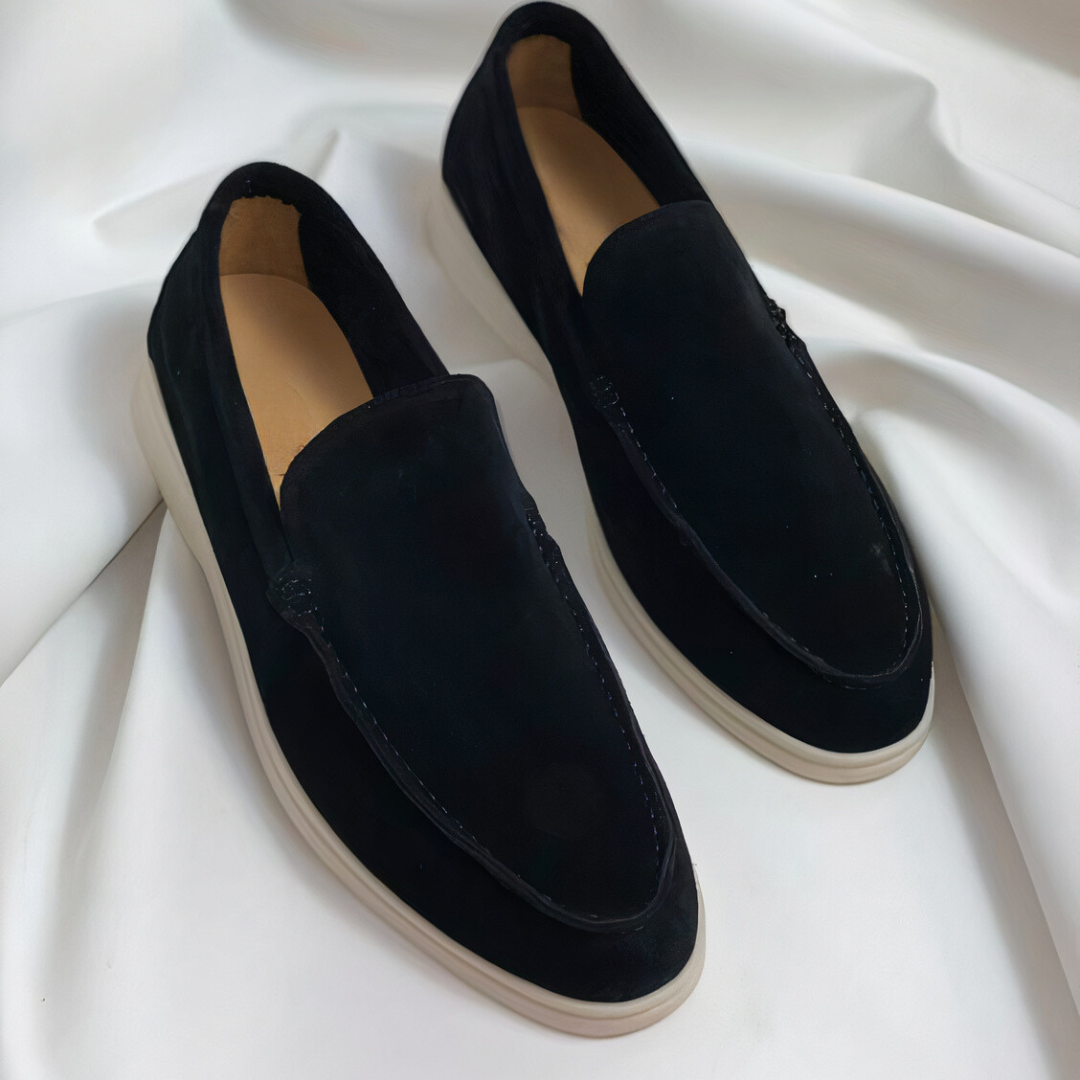 MP | Pánske ležérne topánky semišové mokasíny Slip On