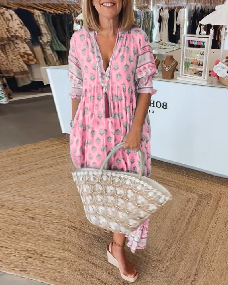 MP | Boho-chic maxi šaty