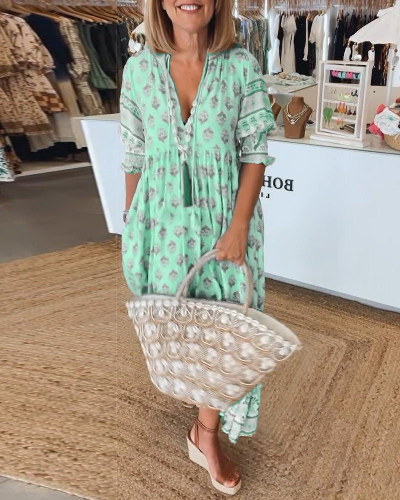 MP | Boho-chic maxi šaty