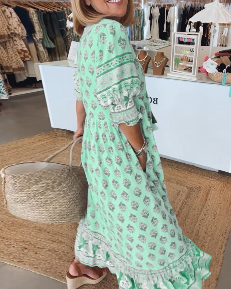 MP | Boho-chic maxi šaty