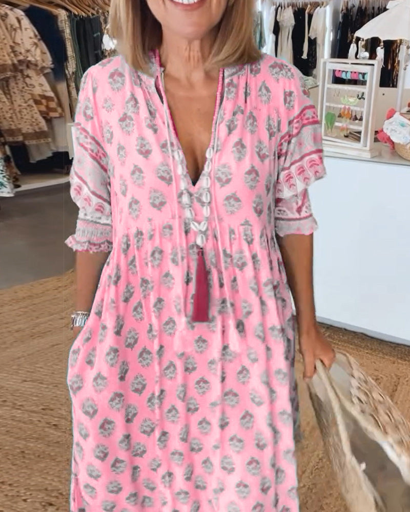 MP | Boho-chic maxi šaty