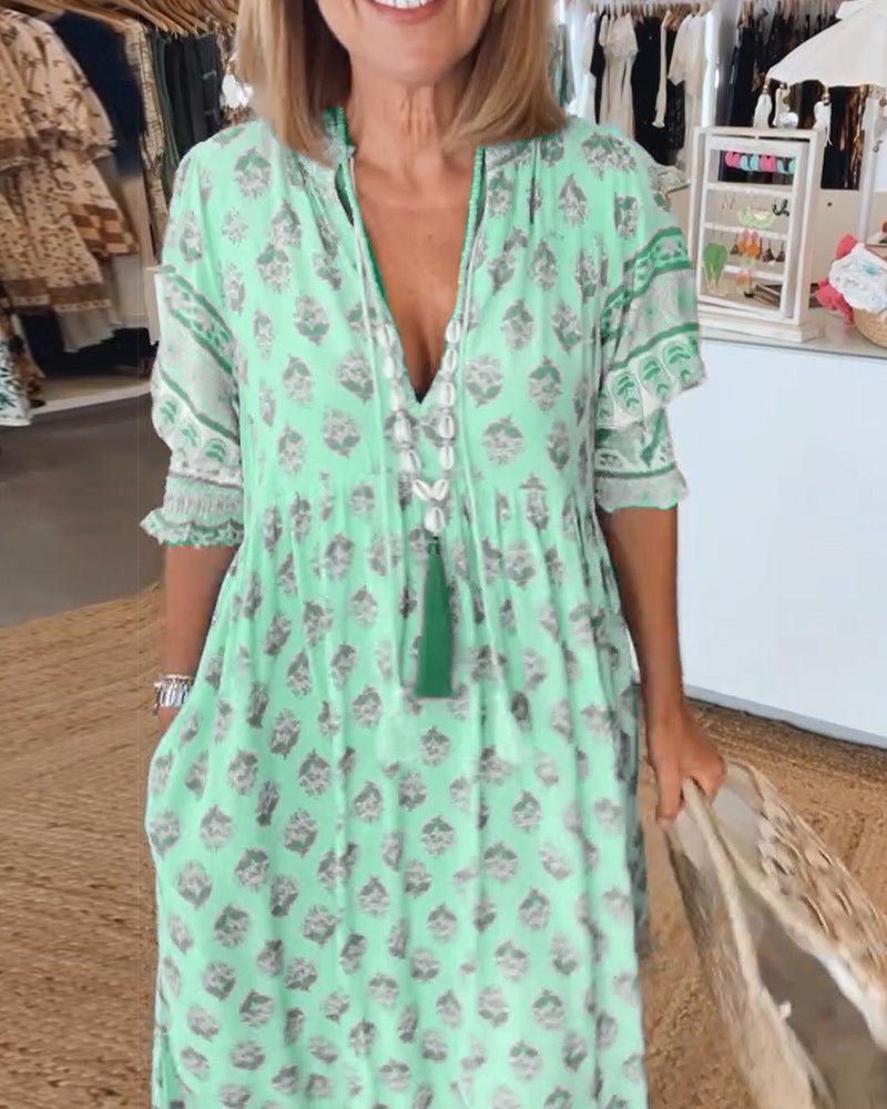 MP | Boho-chic maxi šaty