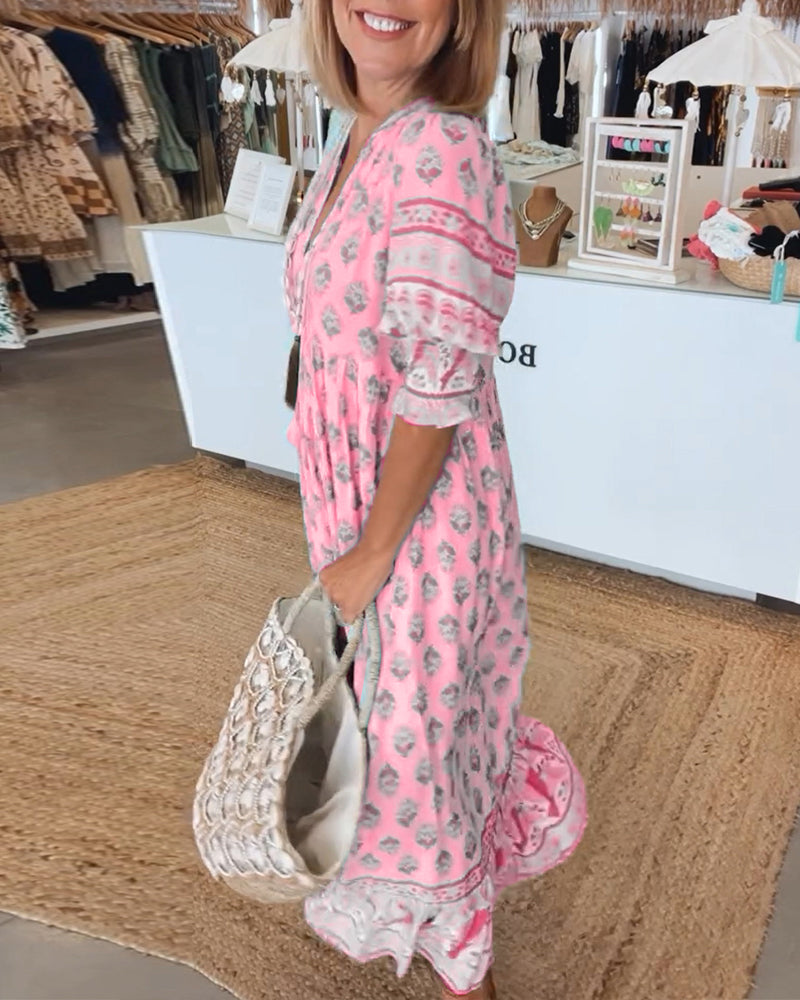MP | Boho-chic maxi šaty
