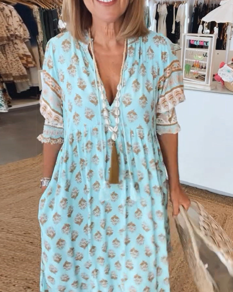 MP | Boho-chic maxi šaty