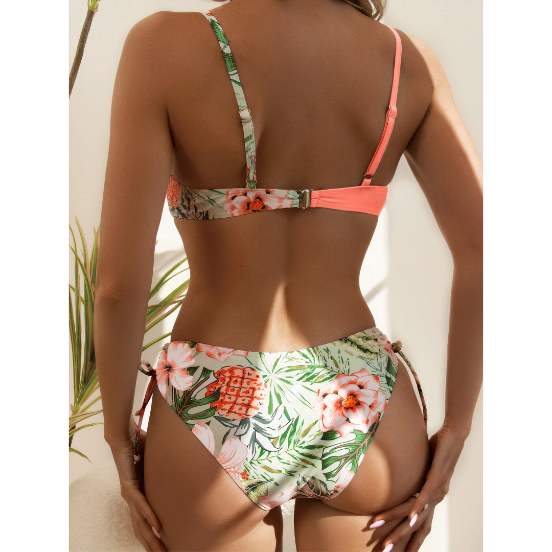 MP | Ohromujúce bikiny s kvetinovým vzorom