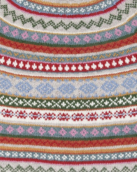 MP | Útulný severský sveter Fair Isle