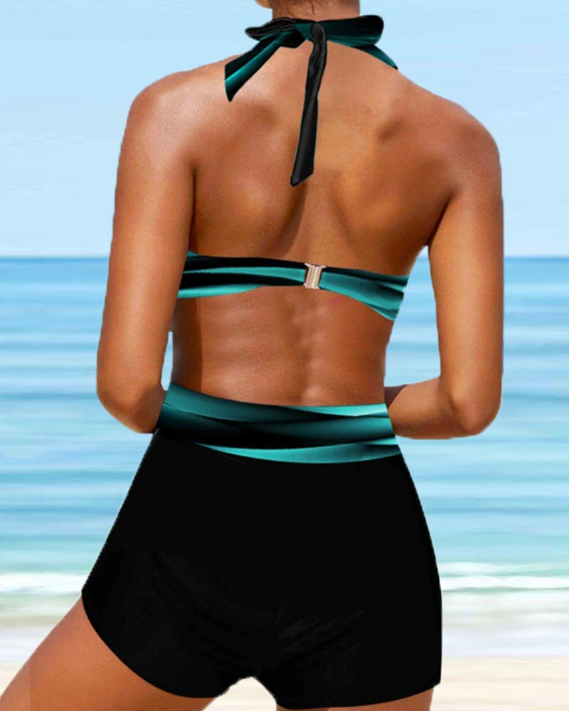 MP | Neckholder Crossbikini med Band