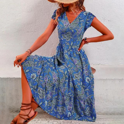 MP | Elegantné vintage kvetinové šaty