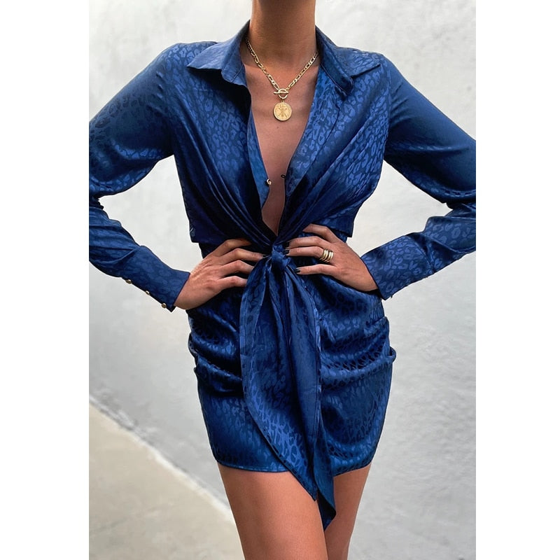 MP | Elegantné mini šaty s leopardím vzorom