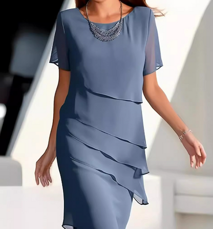 MP | Mini šaty Unicoloured Sleeveless - námornícke