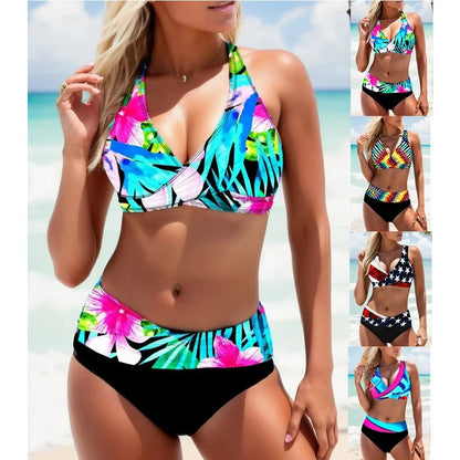 MP | Viacfarebné bikiny s bočnými ramienkami