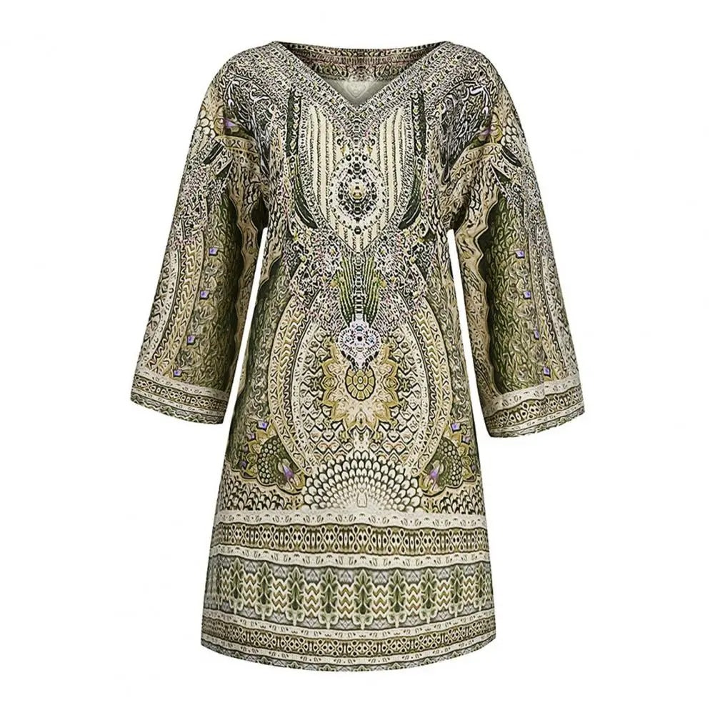 MP | Boho voľné mini šaty